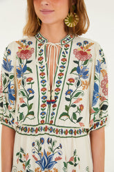 VESTIDO CURTO JARDIM BELEZA 345217 FARM RIO